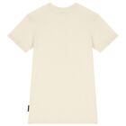 Girls Ivory & Gold Bag Dress, 2, hi-res