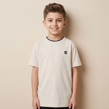 Boys Ivory Logo T-Shirt