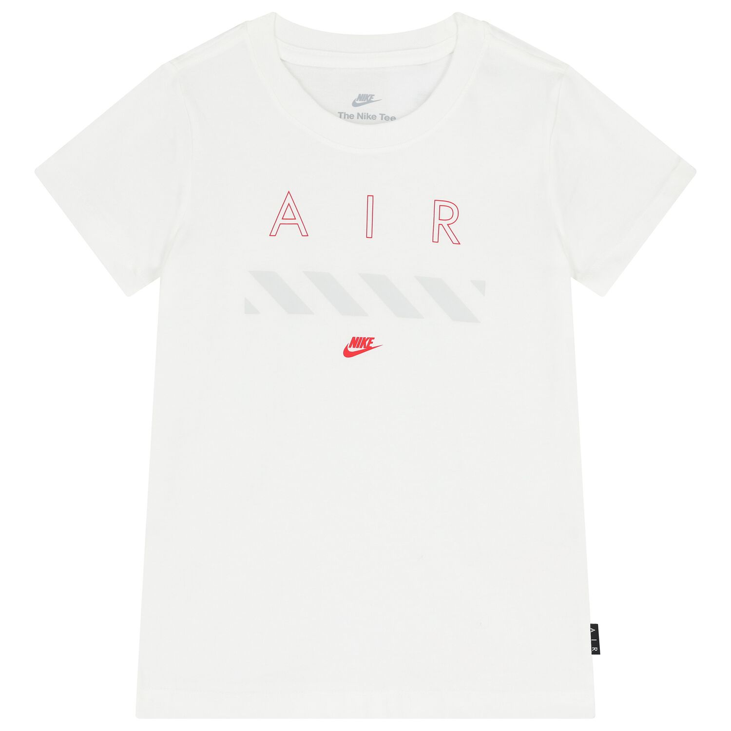 Boys White Logo T-Shirt, 2, hi-res
