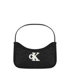 Girls Black Logo Handbag, 1, hi-res