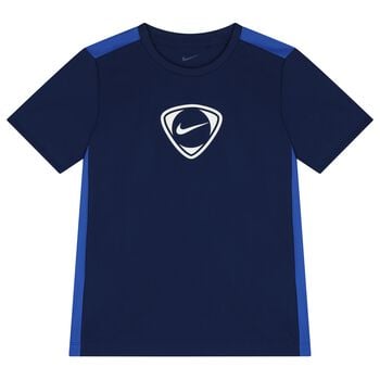 Boys Blue Logo Dri-Fit T-Shirt