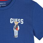 Boys Blue Teddy Bear Logo T-Shirt, 1, hi-res