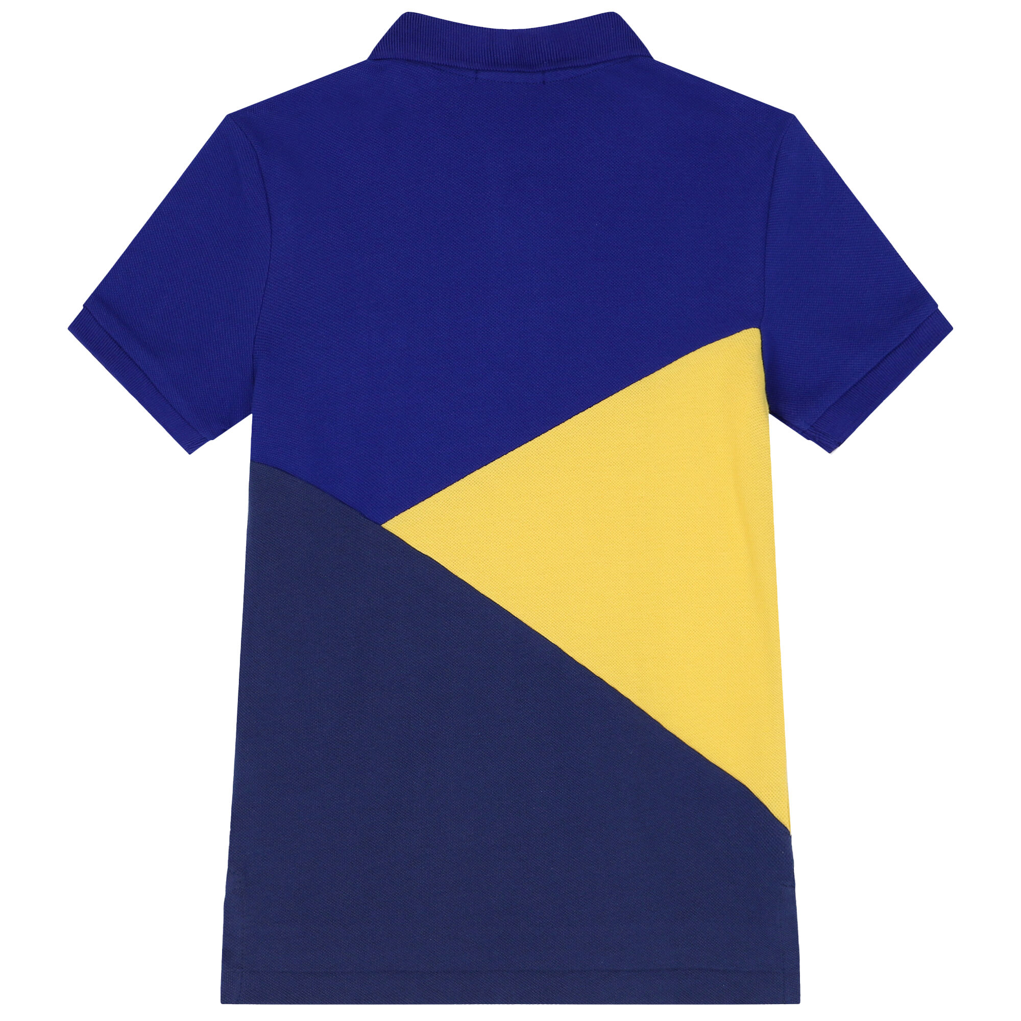 Navy blue polo shirt with yellow horse deals