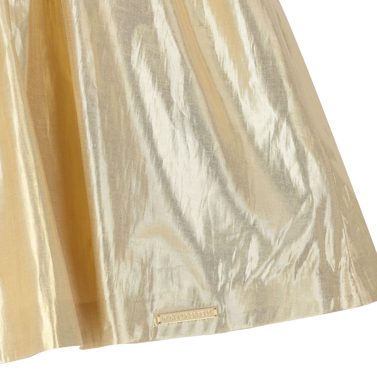 Girls Gold Flower Dress, 1, hi-res image number null