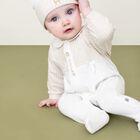 Ivory Logo Babygrow, 1, hi-res