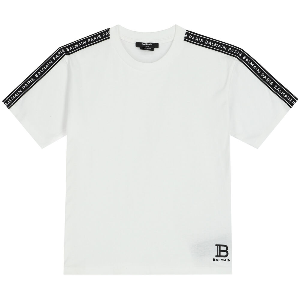 Balmain Boys T-Shirt | Junior Couture USA