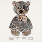 Ivory Teddy Bear Logo T-Shirt, 1, hi-res