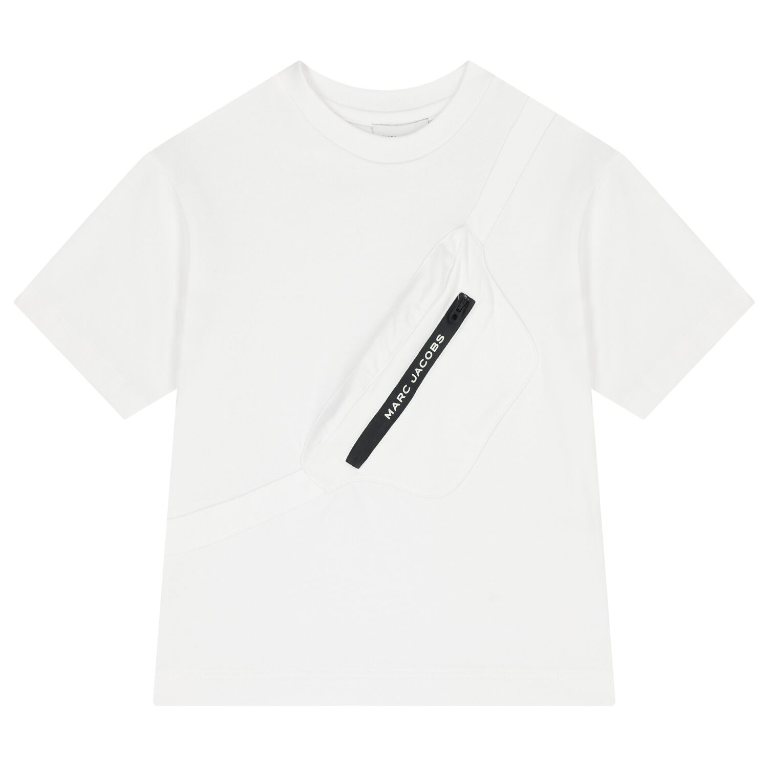 Boys White Belt Bag T-Shirt, 2, hi-res image number null