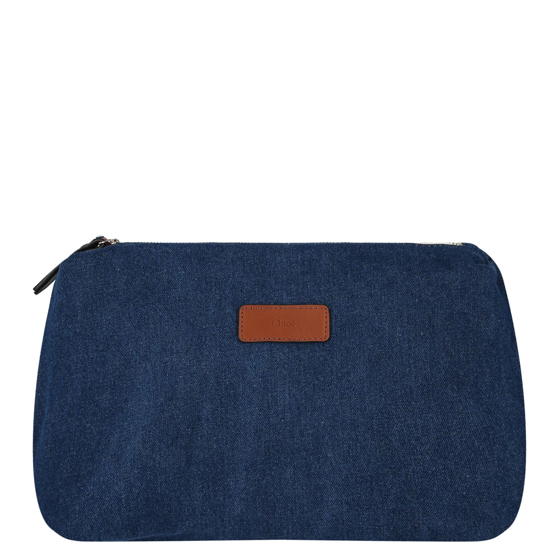 CHLOE Navy Blue Logo Baby Changing Bag | Junior Couture USA