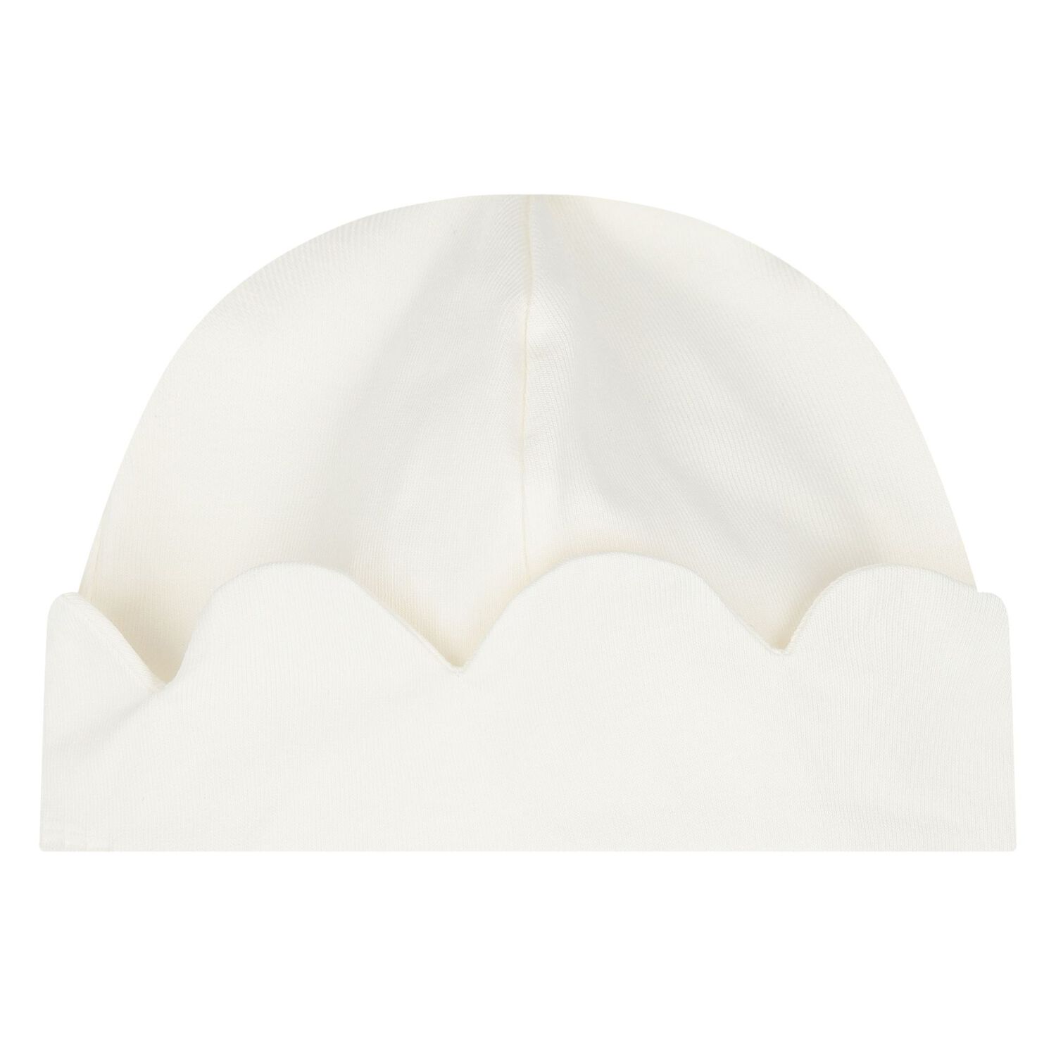 طقم هدية بدلة بيبي باللون العاجي مع حواف مزخرفة, 1, hi-res