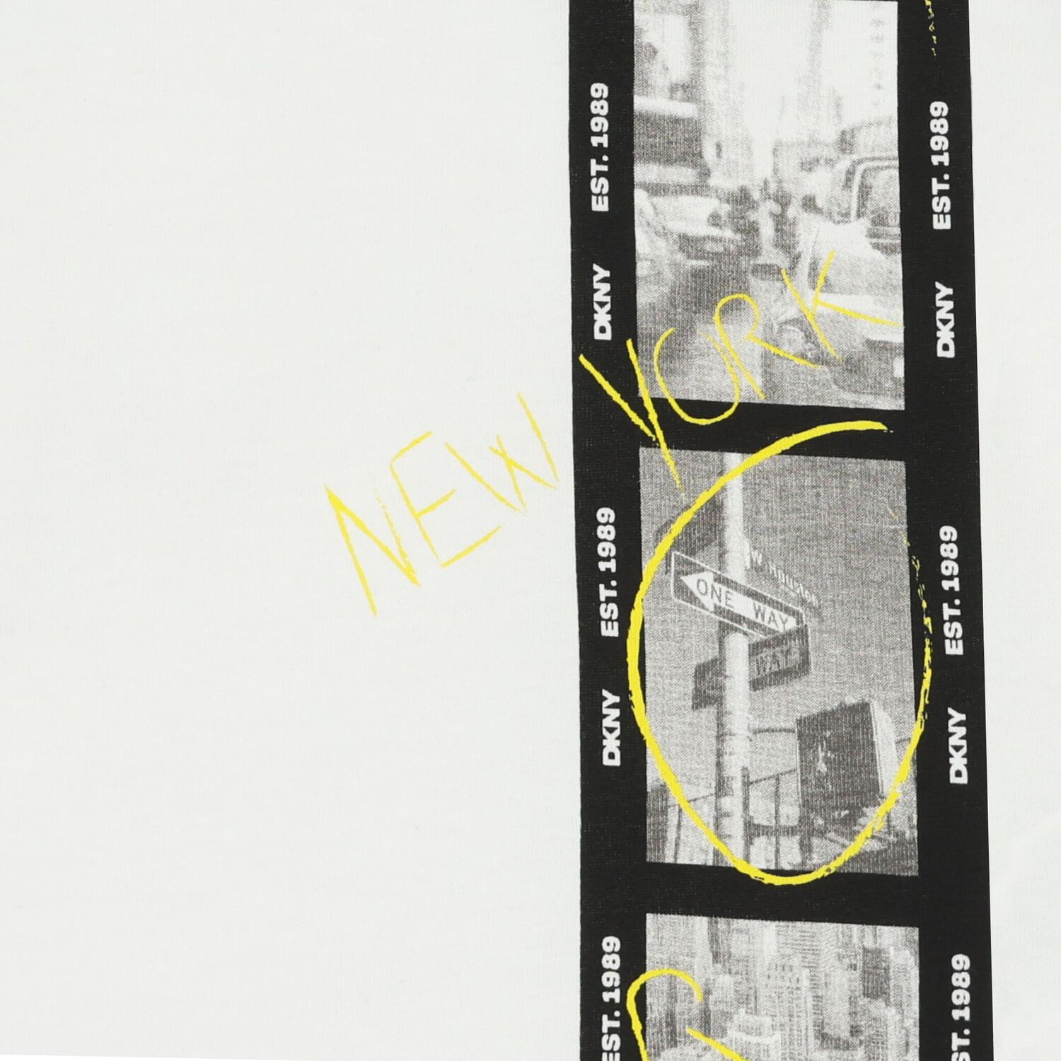 تيشيرت اولاد بالشعار باللون الابيض , 2, hi-res