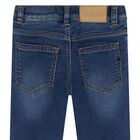 Younger Boys Blue Denim Jeans, 1, hi-res