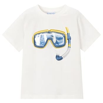 Boys Ivory Goggles T-Shirt