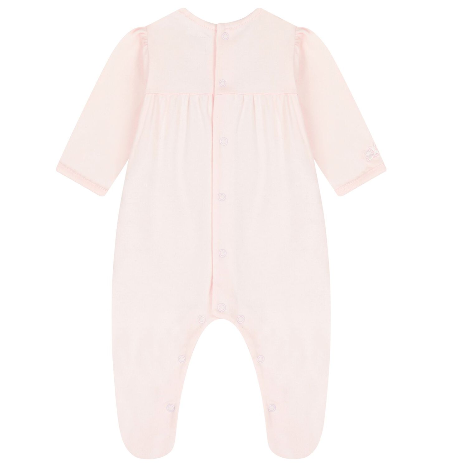 Baby Girls Pink Hearts Babygrow Set, 1, hi-res