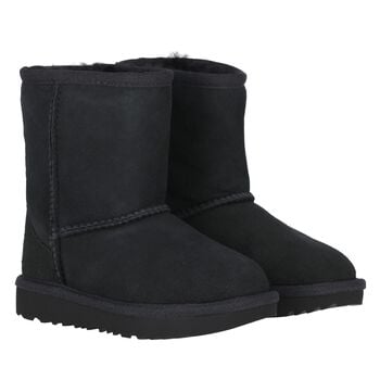 Younger Black Classic II Suede Boots