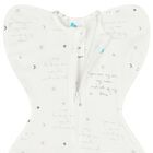 White & Grey Logo Baby Swaddle Up 0.2 TOG, 1, hi-res