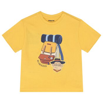 Younger Boys Yellow T-Shirt