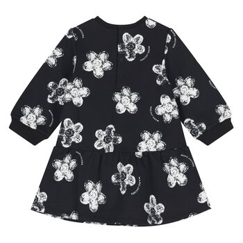 Younger Boys Black Flower Dress