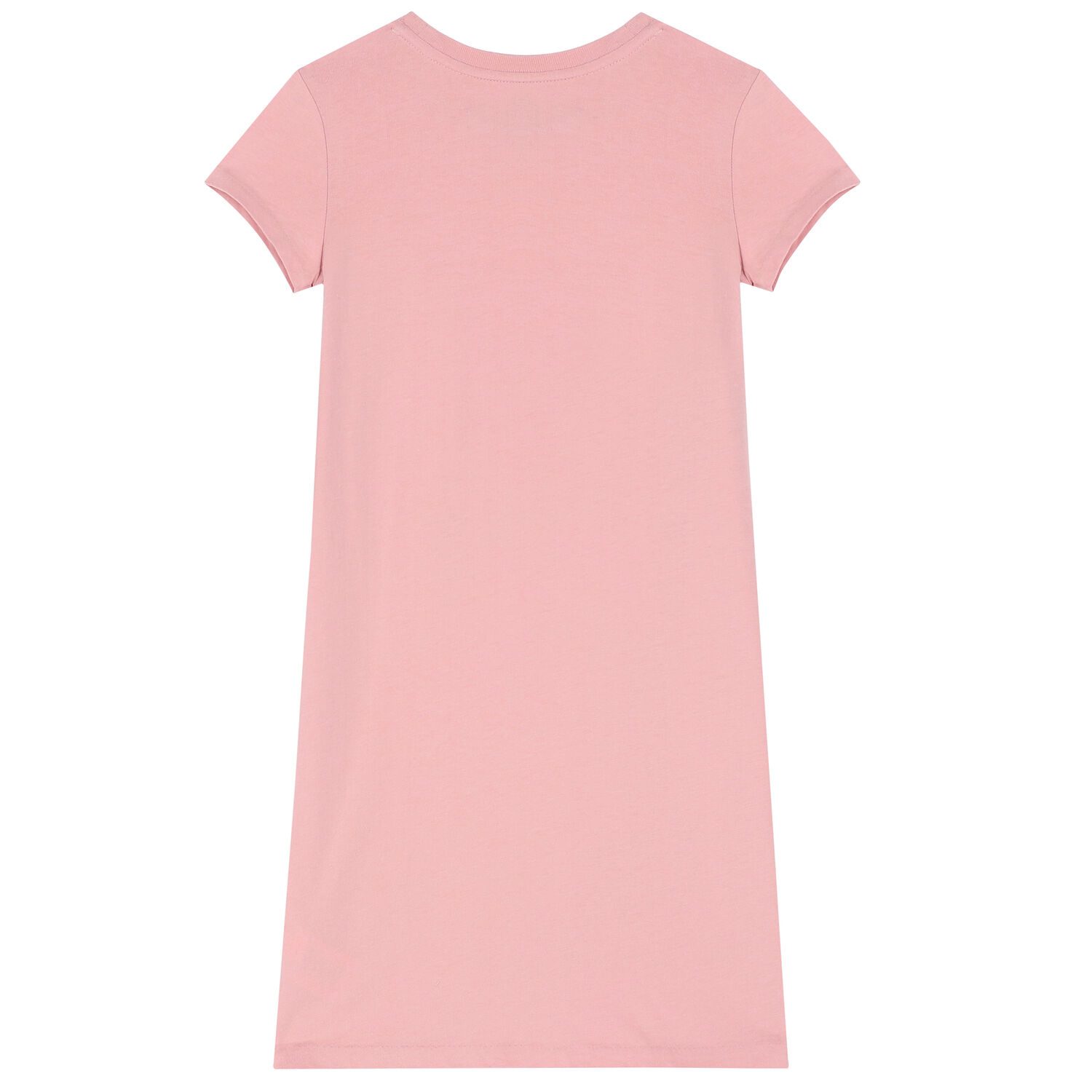 Girls Pink Bear Logo Dress, 1, hi-res image number null