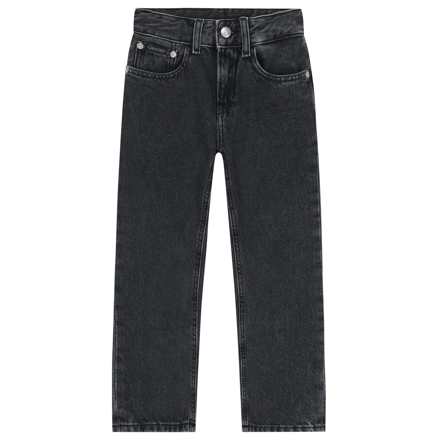 Boys Black Denim Jeans, 1, hi-res