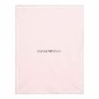 Baby Girls Pink Logo Blanket, 1, hi-res