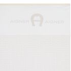 White & Beige Logo Baby Blanket, 1, hi-res