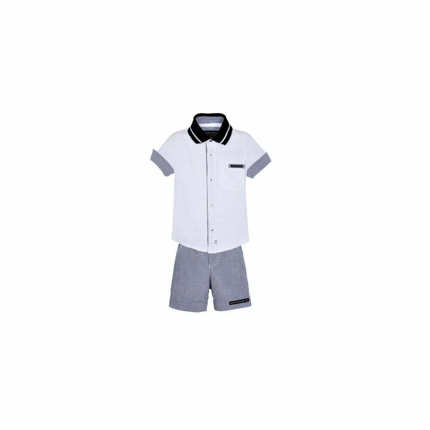 Boys Shirt & Shorts Set, 1, hi-res
