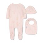 Baby Girls Pink Tiger Babygrow Gift Set, 1, hi-res