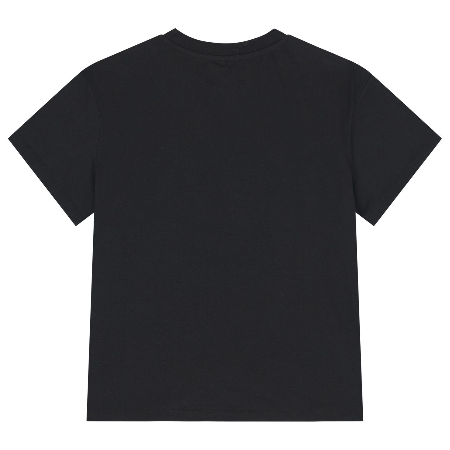 Boys Black Logo T-Shirt, 1, hi-res