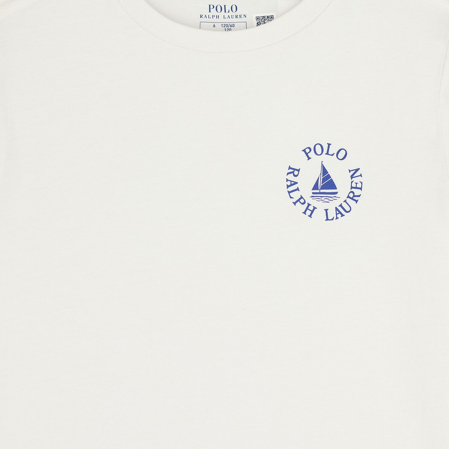 Boys White Logo T-Shirt, 1, hi-res