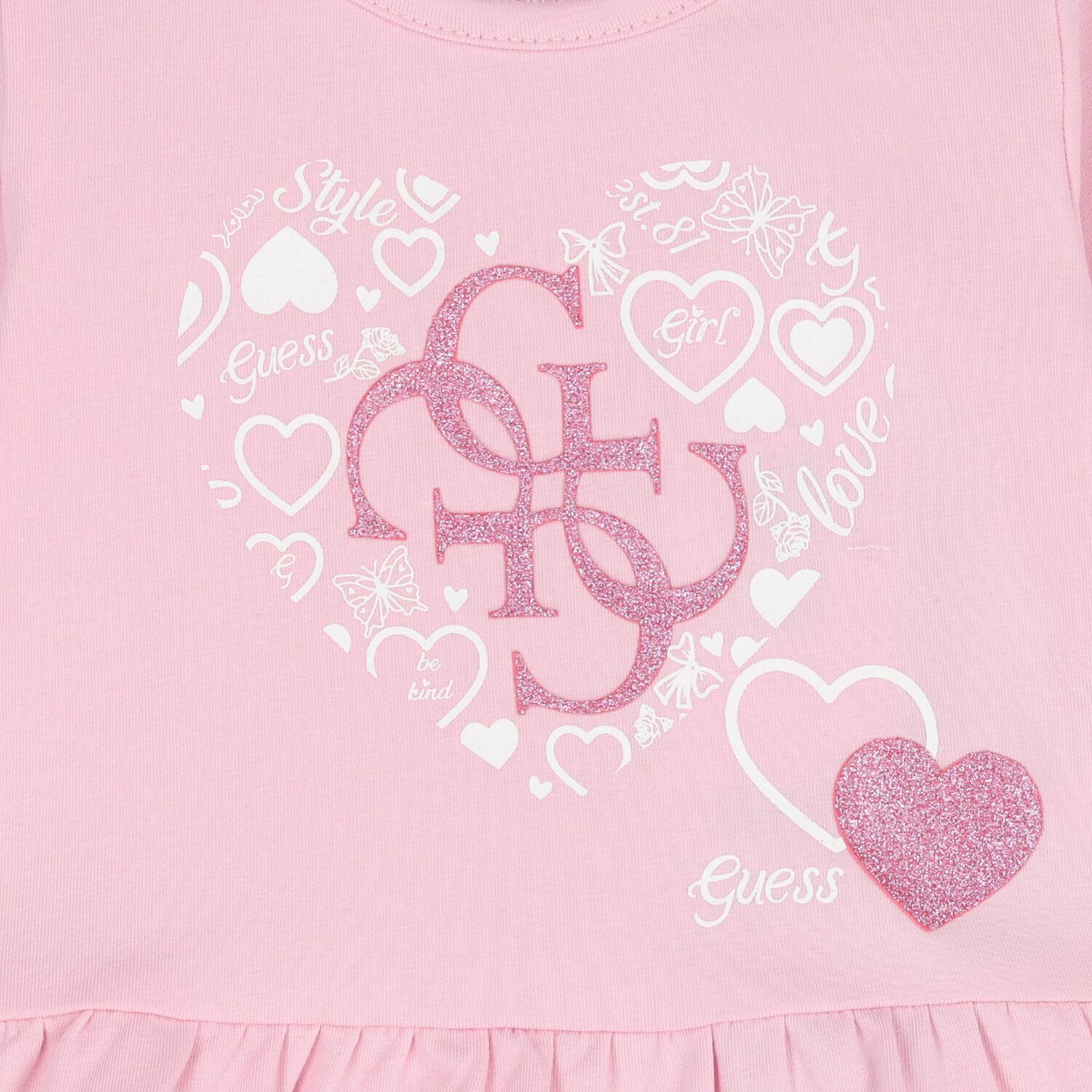 Baby Girls Pink & Blue Logo Leggings Set, 1, hi-res image number null