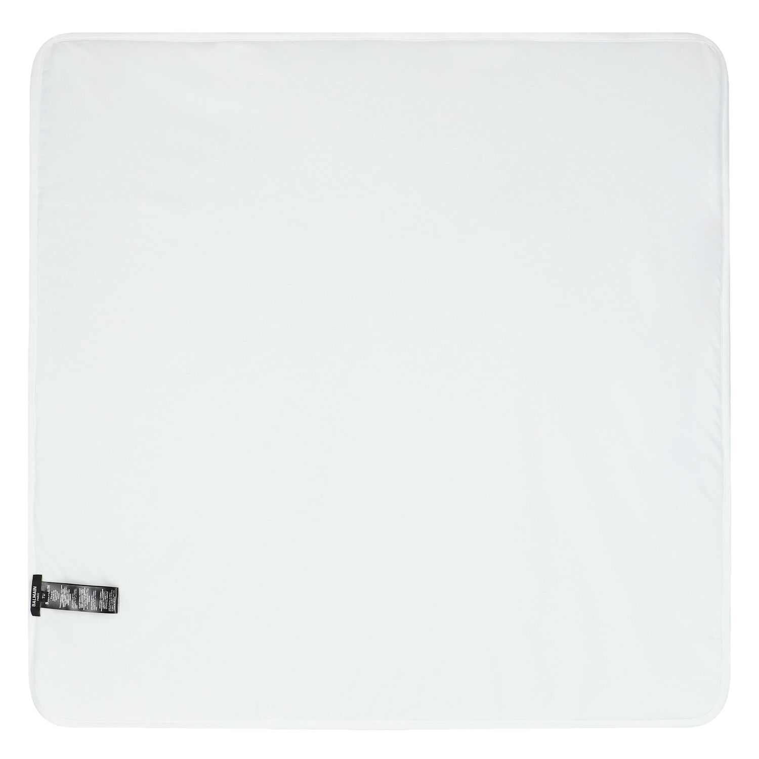 White & Gold Logo Baby Blanket, 1, hi-res image number null