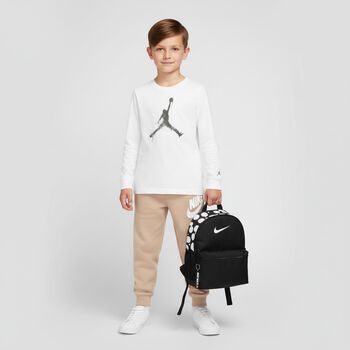 Beige Logo Joggers