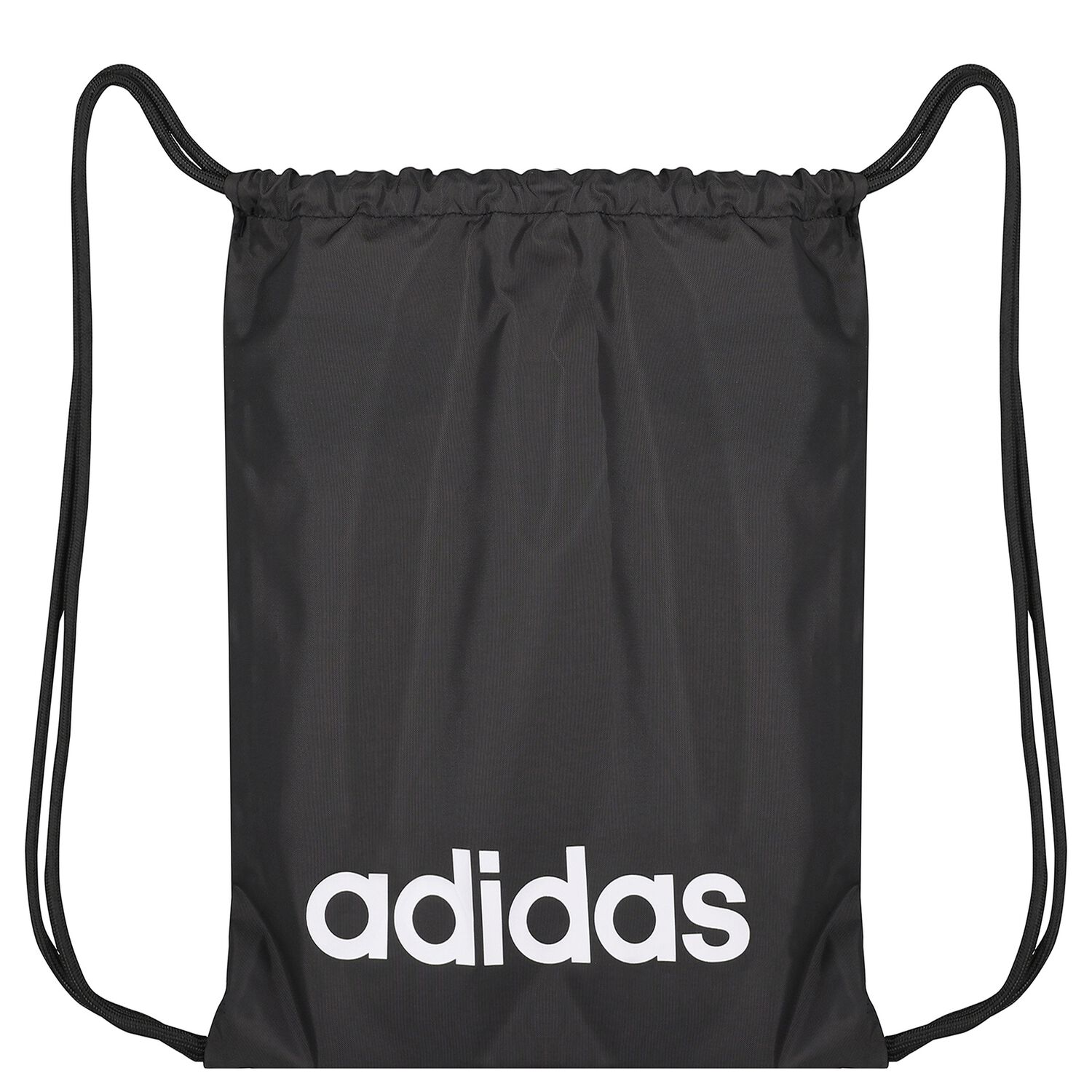 Black Logo Gym Sack, 1, hi-res