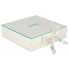 Baby Boys Ivory & Blue Logo Babygrow Gift Set, 3, hi-res