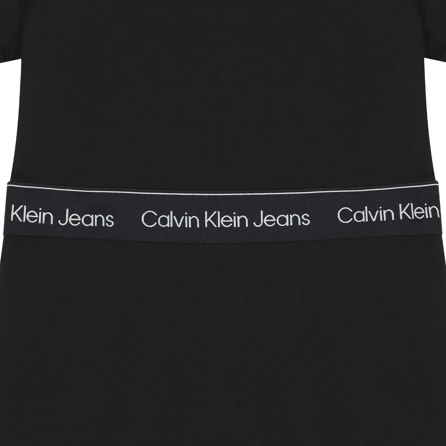 Girls Black Logo Dress, 1, hi-res image number null