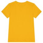 Boys Yellow Logo T-Shirt, 1, hi-res