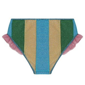 Girls Rainbow Stripe Lumiere Bikini