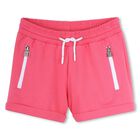 Girls Pink Shorts, 1, hi-res