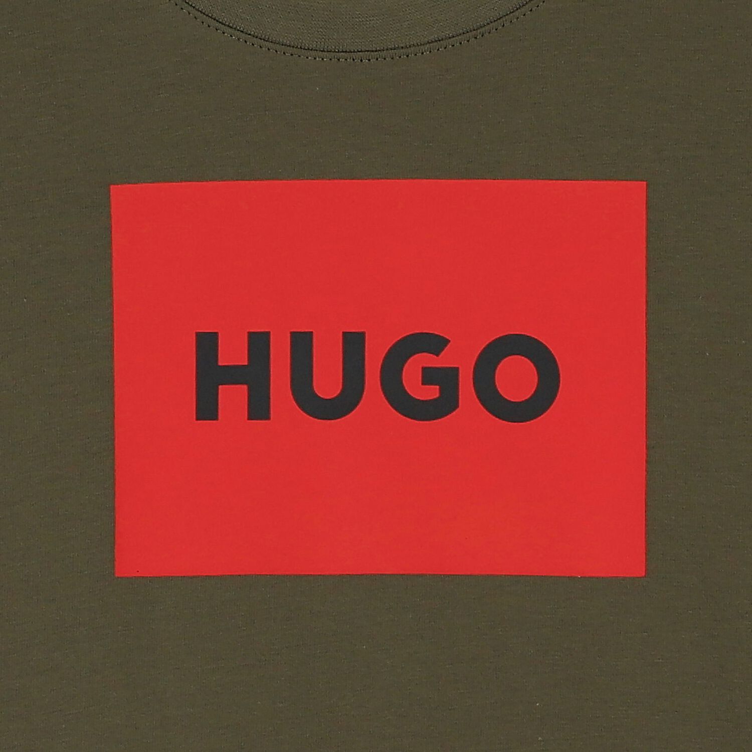 تيشيرت أولاد بالشعار باللون الأخضر, 3, hi-res