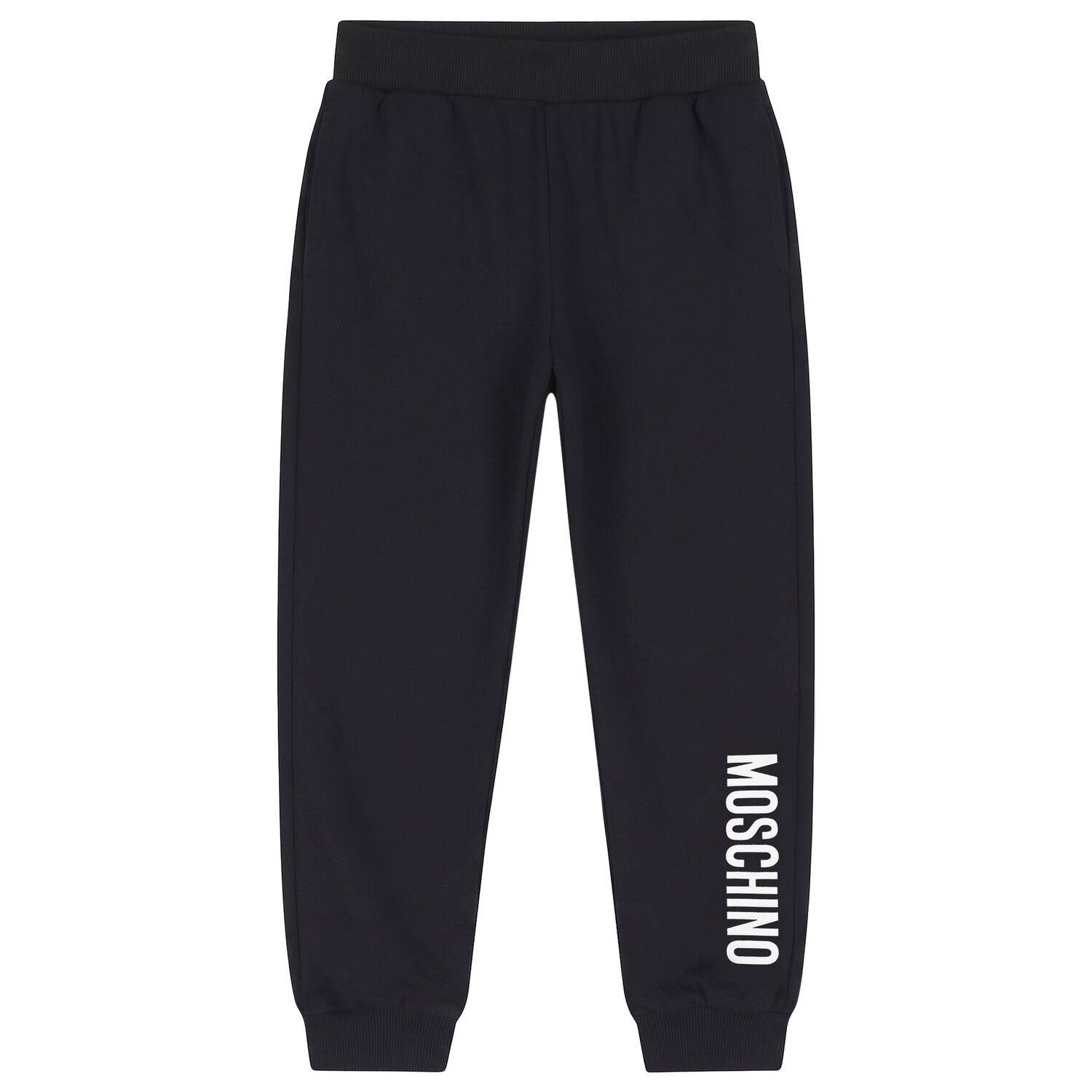 Black Logo Joggers, 1, hi-res
