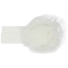 Baby Girls Ivory Flower Headband, 1, hi-res