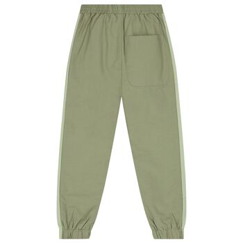Boys Green Joggers