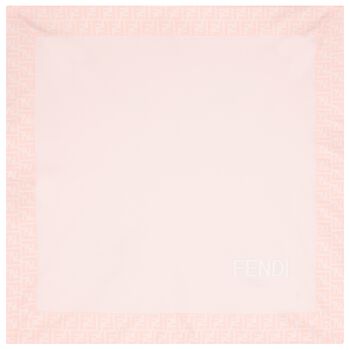 Baby Girls Pink Logo Blanket