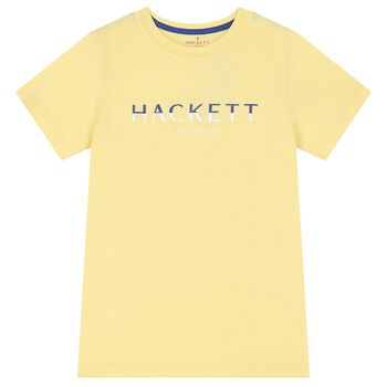 Boys Yellow Logo T-Shirt