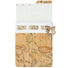 مدس بطبعة خريطة باللون البيج, 1, hi-res