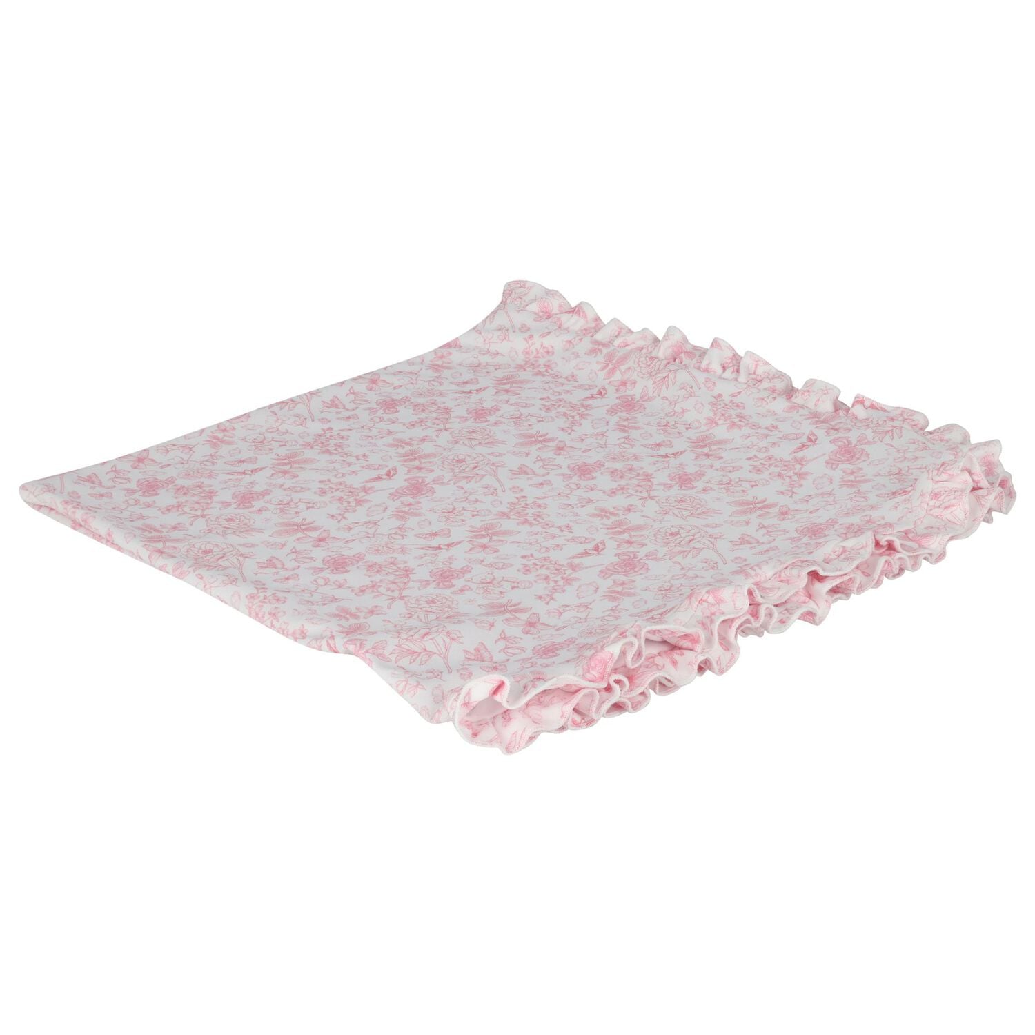 Baby Girls White & Pink Floral Babygrow Gift Set, 1, hi-res