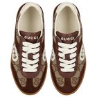 Beige GG logo Canvas Trainers, 1, hi-res