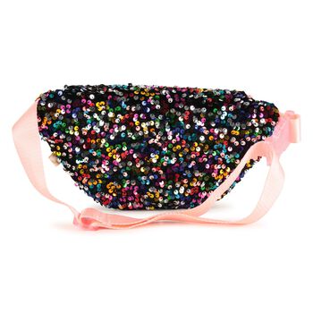 Girls Multi-Coloured Sequins Belt Bag