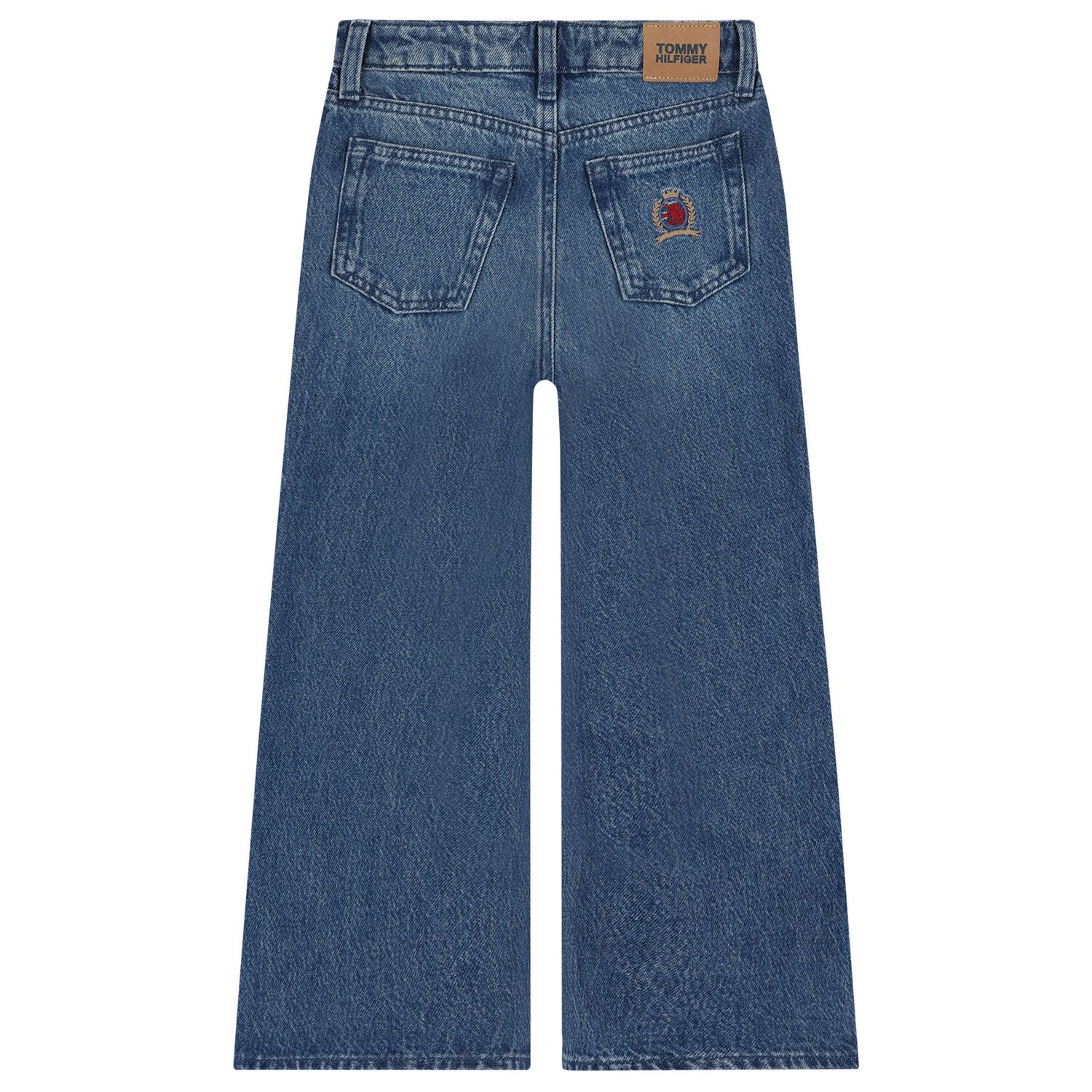 بنطلون جينز للبنات باللون الازرق , 1, hi-res